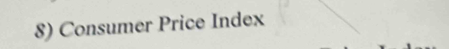 Consumer Price Index