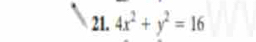 4x^2+y^2=16