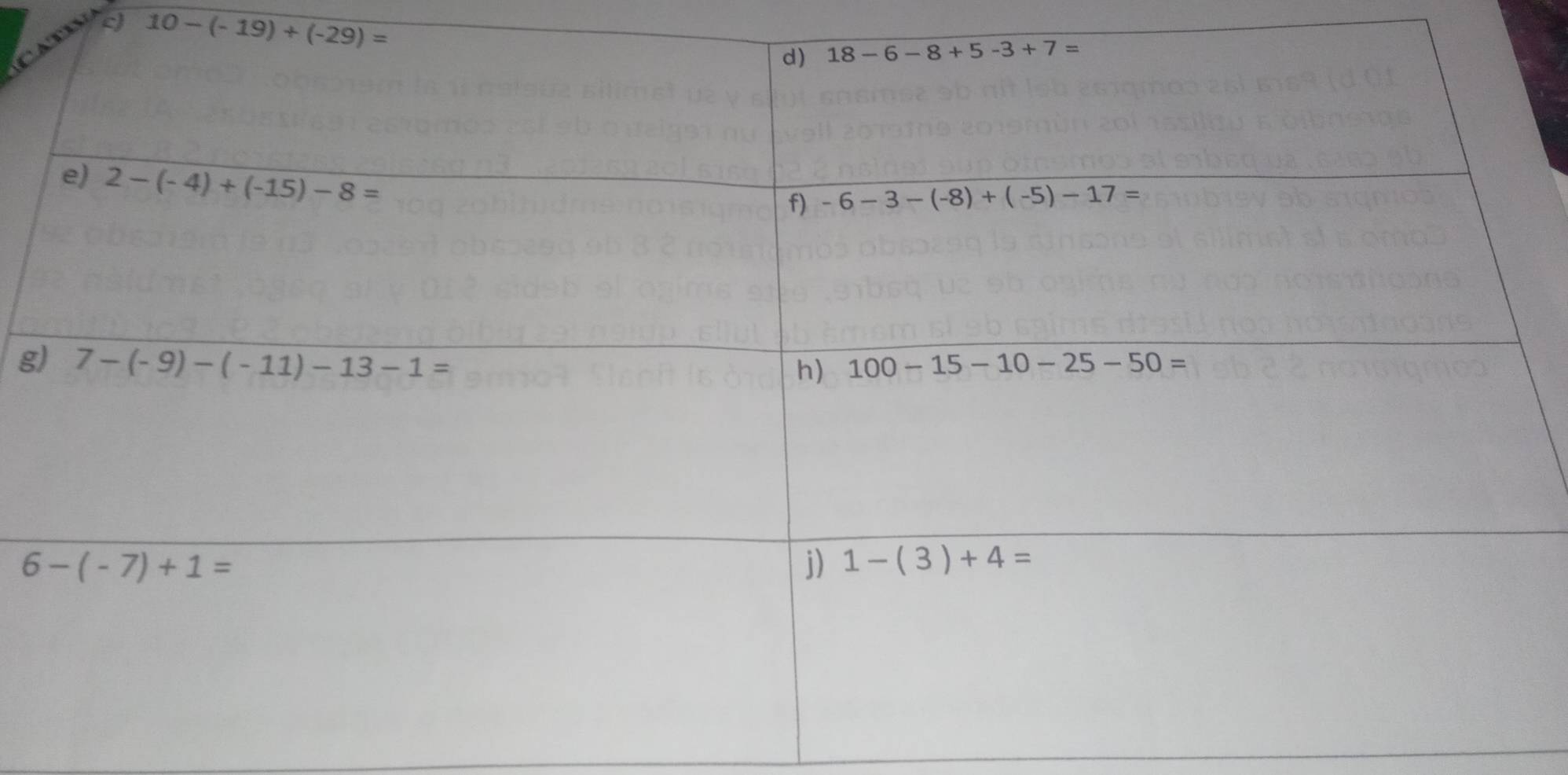 10-(-19)+(-29)=
g