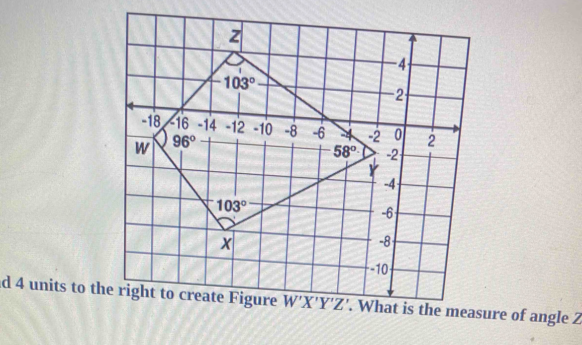 units to thure of angle Z