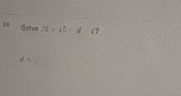 Solve 22,15wedge d 1=47