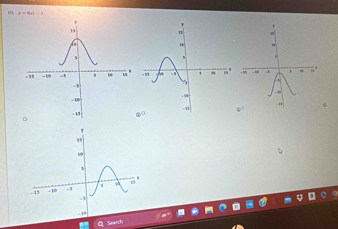 y=f(x)-7

Search