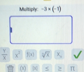  Y/X  x^2 f(x) sqrt[n](x) X_n
(x) |X| 11