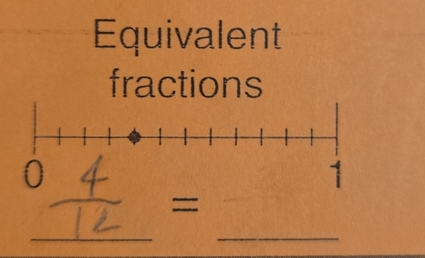 Equivalent 
fractions 
= 
_ 
_