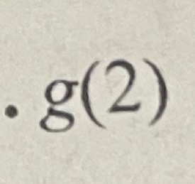 .g(2)
□ 