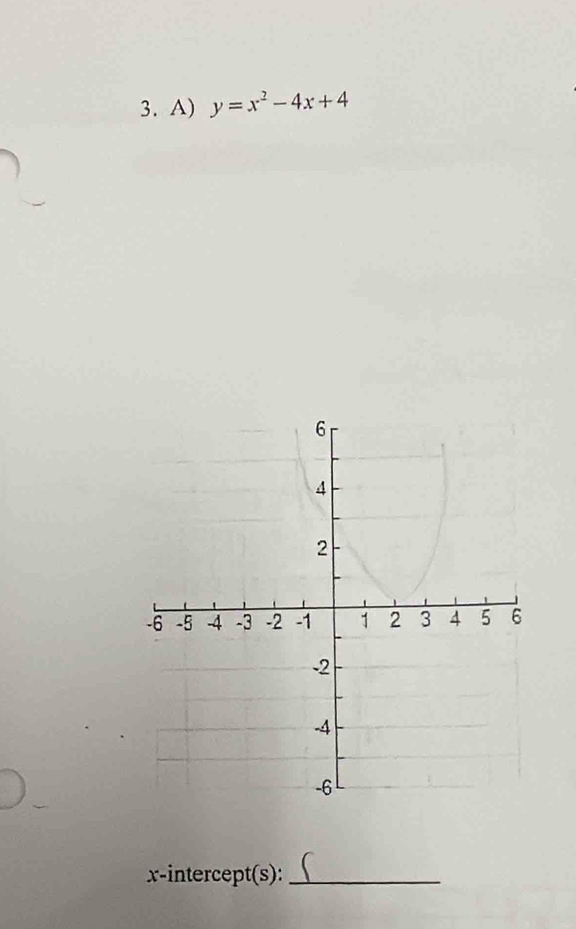 y=x^2-4x+4
x-intercept(s):_