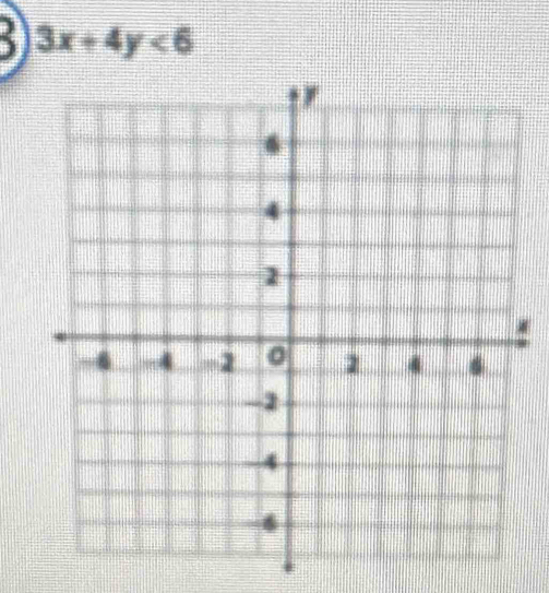 3x+4y<6</tex> 
*