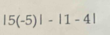 |5(-5)|-|1-4|