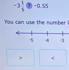 -3 1/5  C | -0. 55
You can use the number I
<