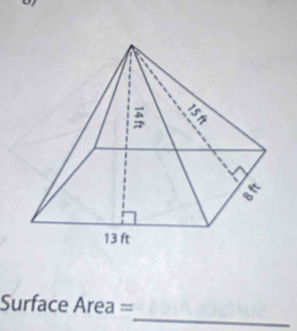 Surface Area =