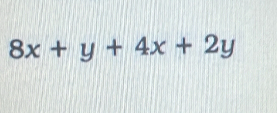 8x+y+4x+2y