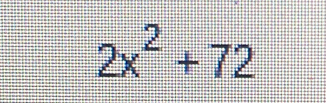 2x^2+72