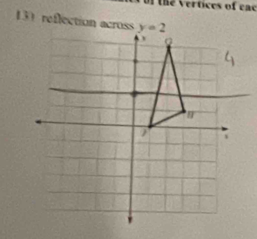 of the vertices of eac
130 reflection across