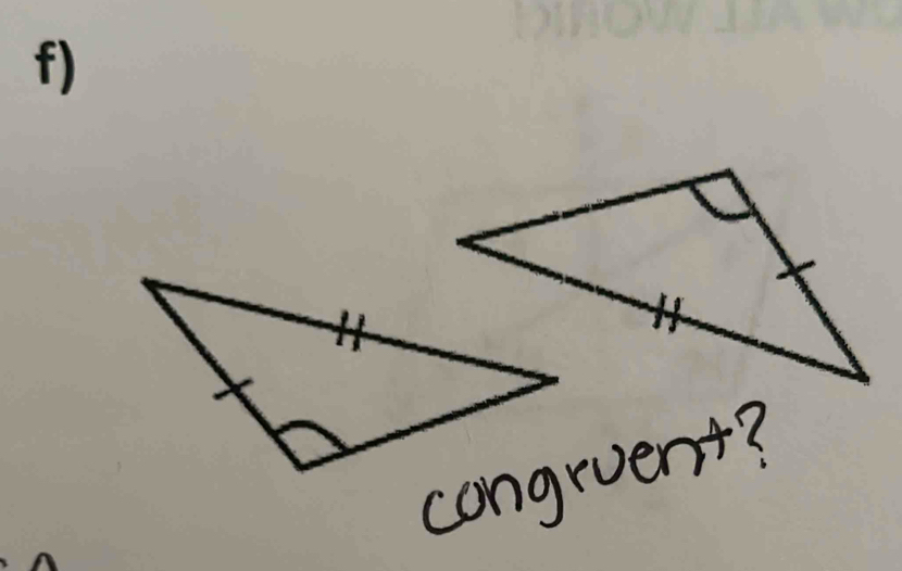 congruent?