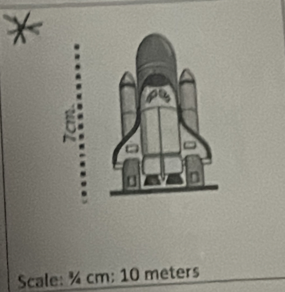 Scale: ¾ cm; 10 meters