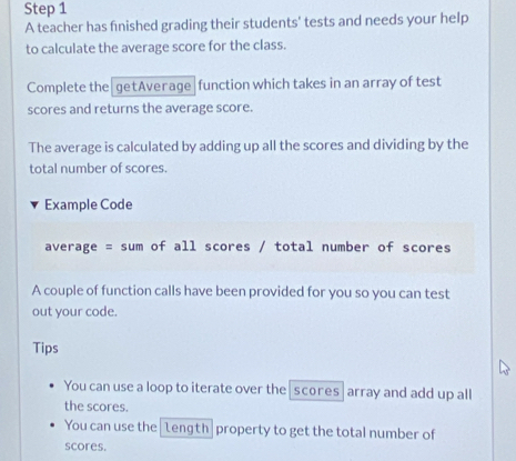 Solved: A teacher has finished grading their students' tests and needs ...