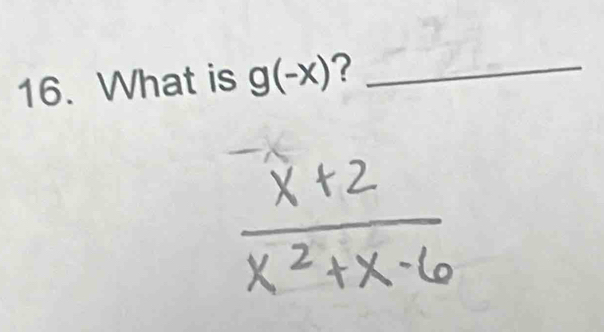 What is g(-x) ?_