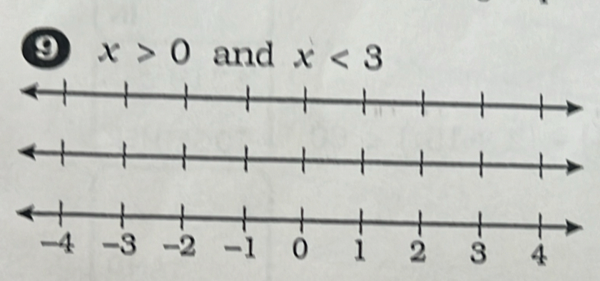 9 x>0 and x<3</tex>