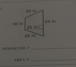 D
PERIME？ ER=
_ 
_ AREA=