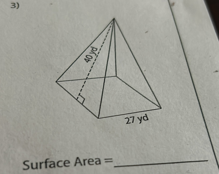 Surface △ ∈ a= _