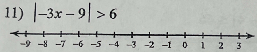 |-3x-9|>6