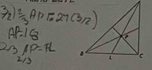 3  2/3 APT=27(312)
AP=18
23AP=FL
2/3