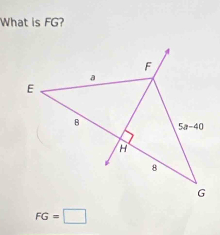 What is FG?
FG=□