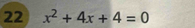 22 x^2+4x+4=0