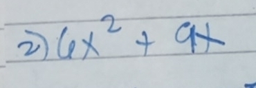 2 6x^2+9x