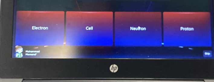 Electron Cell Neuton Proton
hp