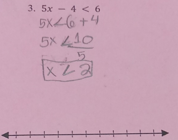 5x-4<6</tex>