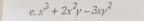 x^3+2x^2y-3xy^2