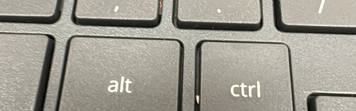 alt 
ctrl