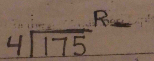 Ro
4sqrt[4](175)endarray