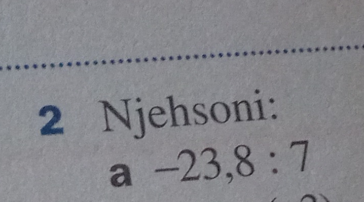 Njehsoni: 
a -23, 8:7