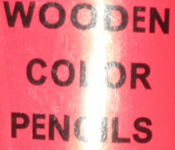 WOODEN 
COL OR 
PENOILS