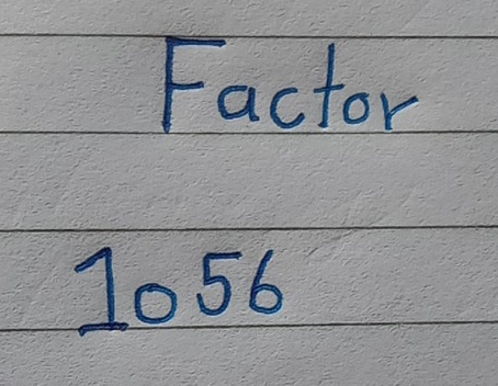 Factor
1056