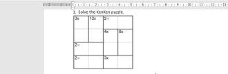 Solve the KenKen puzzle.