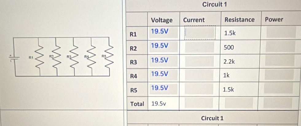 Circuit 1