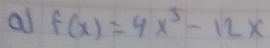 all f(x)=4x^5-12x