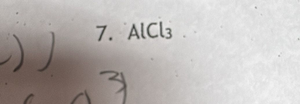 AlCl3
3