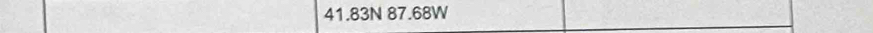 41.83N 87.68W