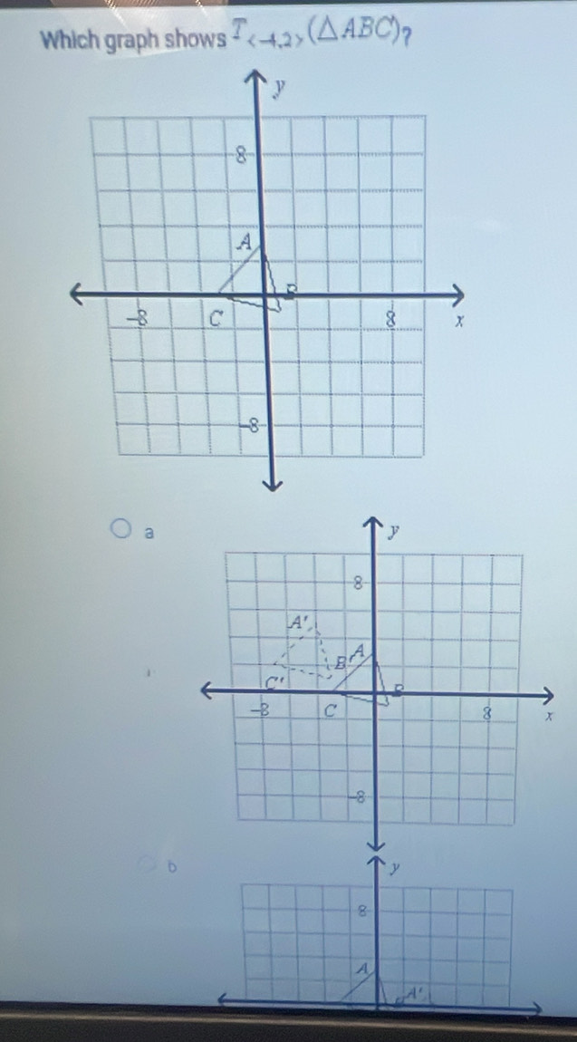 Which graph shows T_ ?
 
8
A
A'