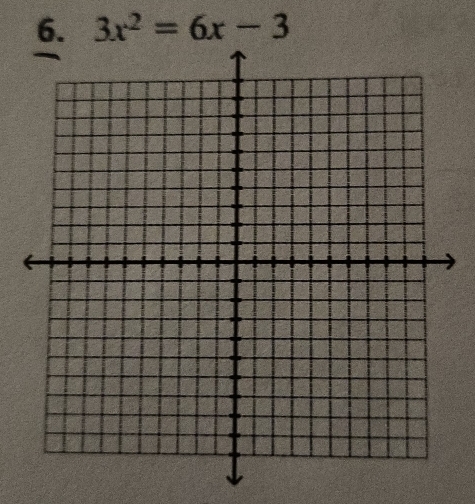 3x^2=6x-3