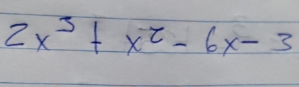 2x^5+x^2-6x-3