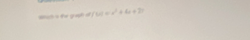 सासल न पम दबी ल f(x)=x^2+4x+27