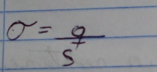 sigma = g/S^7 