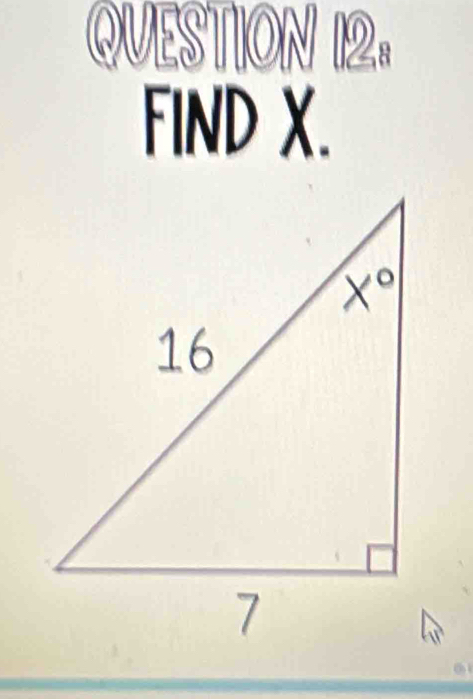 FIND X.