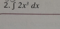 ∈t 2x^3dx