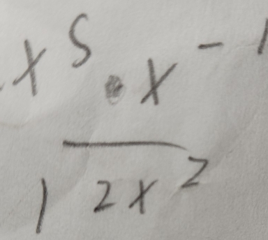  (x^5· x^(-1))/12x^2 